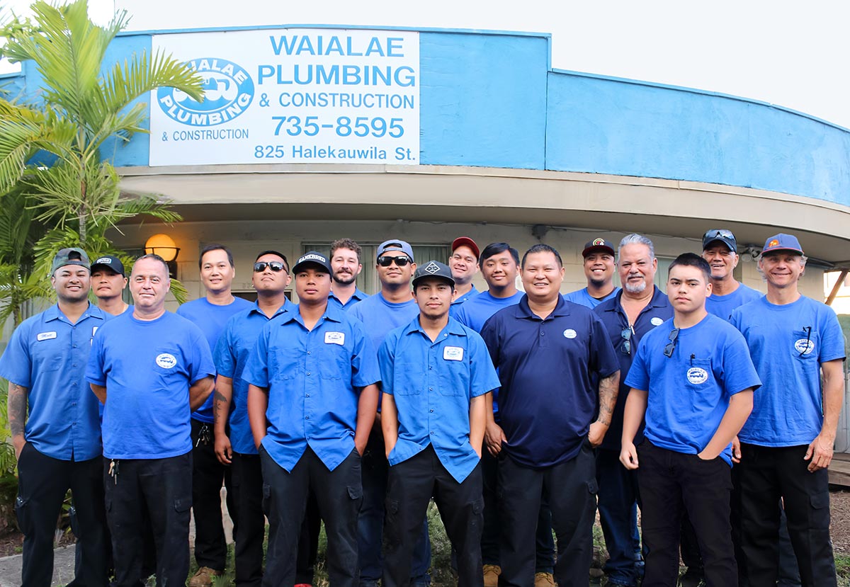 image of staff at Waialae Plumbing
